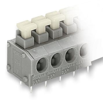 WAGO 235-408/331-000. Terminal Block, Wire To Brd, 8Pos, 14Awg