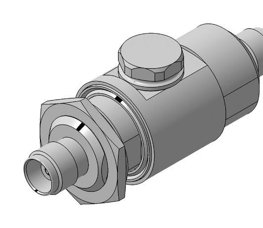 Huber+Suhner 3402.26.3001 Emp Protector, 30Ka, Panel