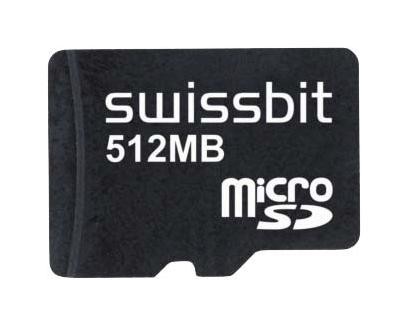 Swissbit Sfsd0512N1Bn1Wi-I-Me-111-Std Micro Sd Flash Memory Card, 512Mb