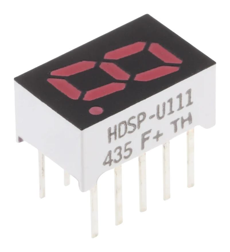 Broadcom Hdsp-U111 Led Display, Common Anode, Red, 3.6Mcd