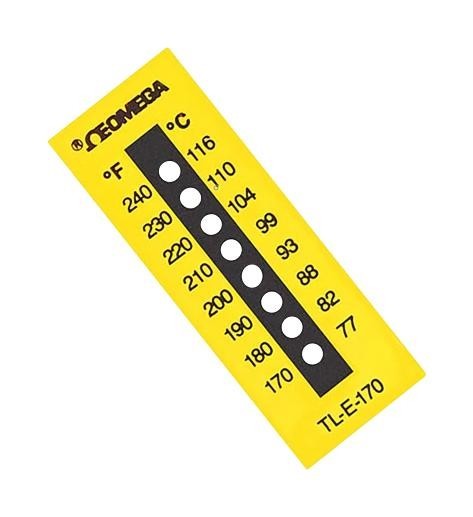 Omega Tl-E-170-10 Pre Printed Label, 19mm X 51mm