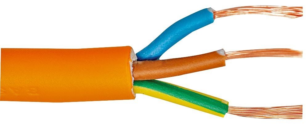 Pro Elec Pelb0849 Cable Flexible 3183Y 1.50mm Orange 25M