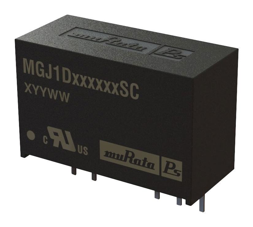 Murata Power Solutions Mgj1D121802Sc Dc-Dc Converter, 18V/-2.5V, 0.0488A