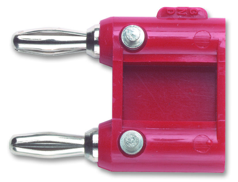 Pomona Mdp-S-2 Adaptor, 2X, 4mm+Cable, Ring, Red