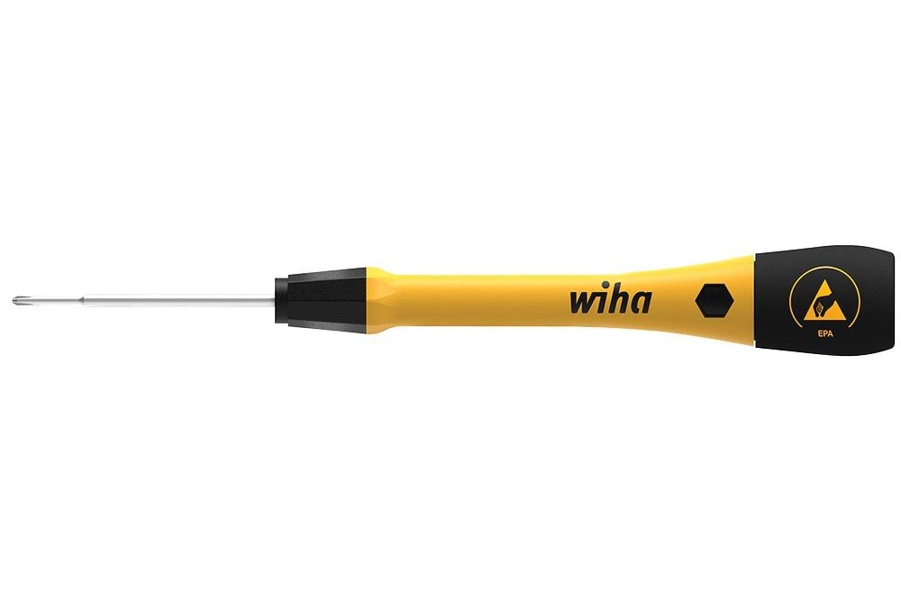 Wiha 43677 Screwdriver, Ph0, 50mm, 150mm, Esd