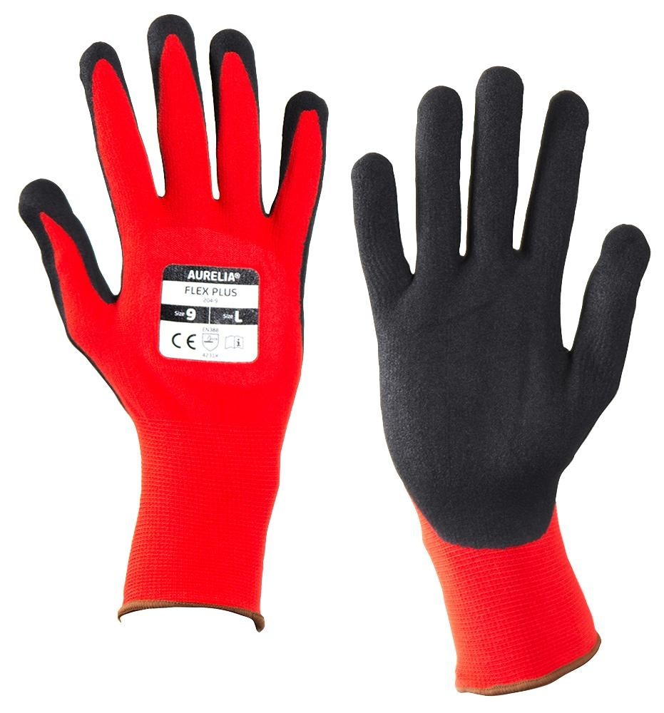 Aurelia 2049 Flex Plus Sandy NItrile Glove - Large-9