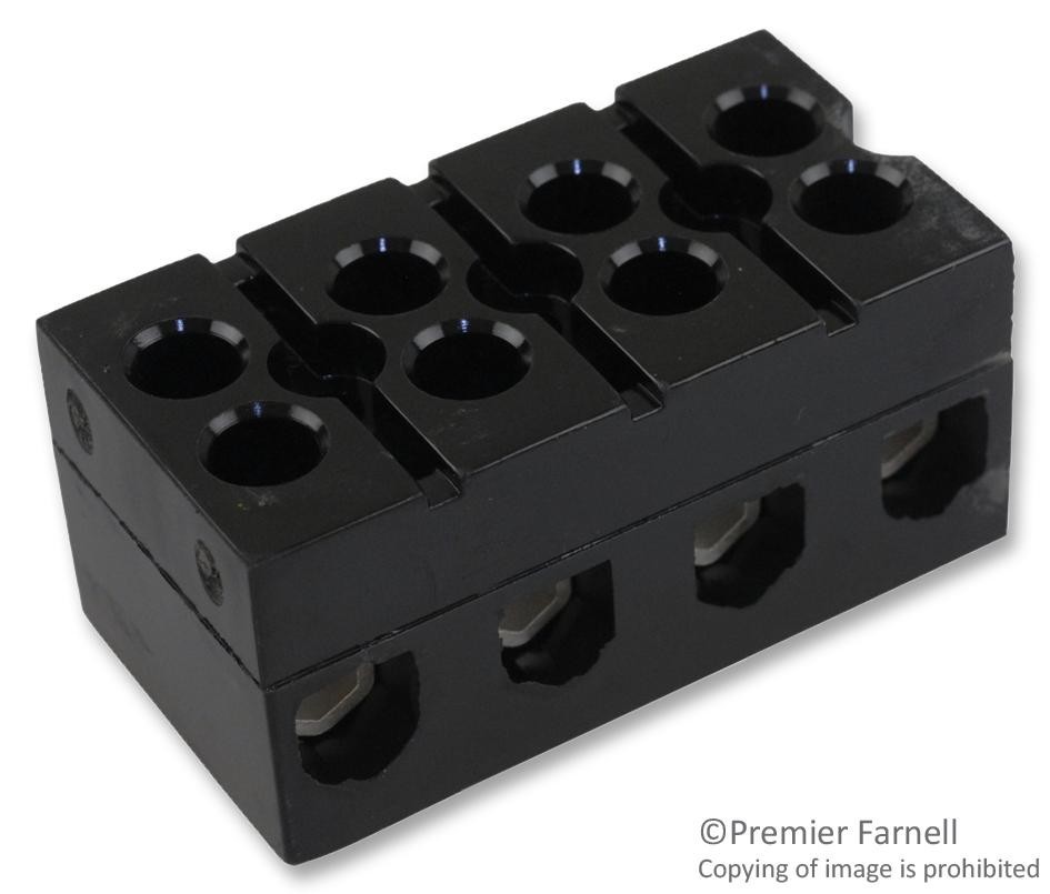 Marathon Special Products 985-Gp-4 Terminal Block, Barrier, 4 Position, 18-4Awg