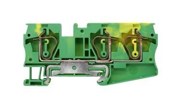 Siemens 8Wh2003-0Ch07 Terminal Block, Din Rail, Pe, 24-8Awg