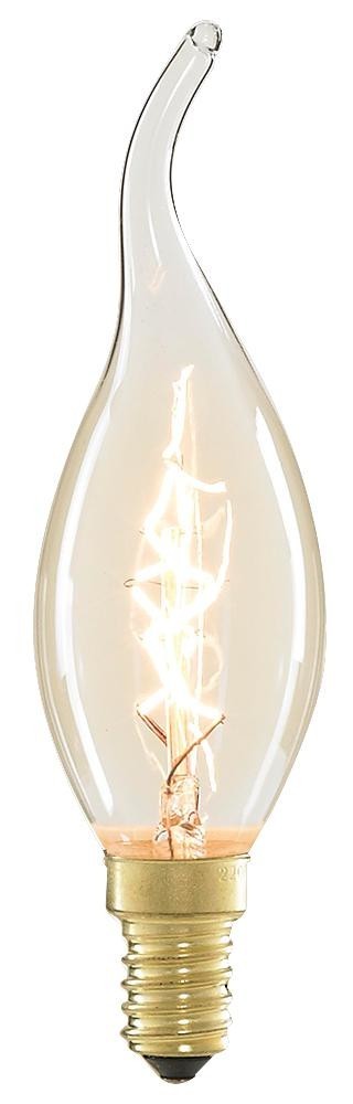 Forum Lighting Inl-C35L-Led-Ses-Clr Lamp Led 2W Bent Tip Candle Ses Clear