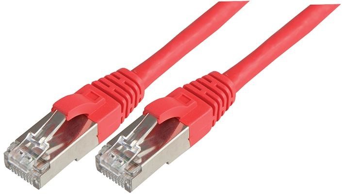 Connectorectix Cabling Systems 003-010-010-05C Patch Lead, Cat 6A, Sftp, Red 1M