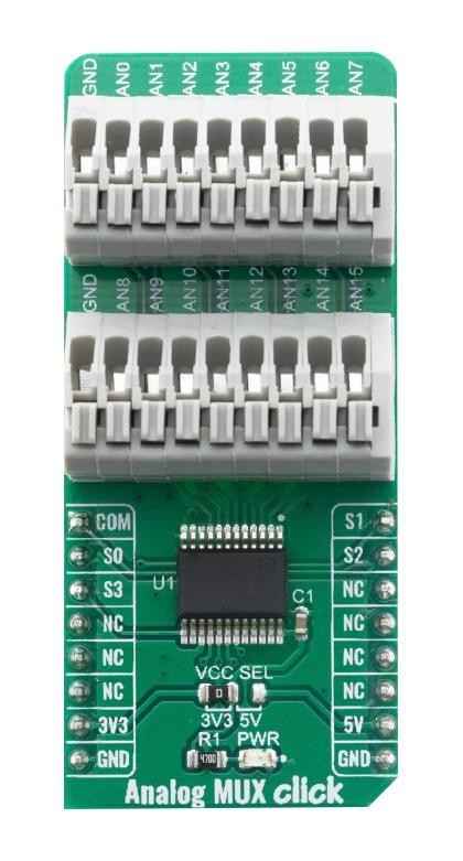 MikroElektronika Mikroe-4111 Click Board, Port Expander, Gpio, 3.3/5V