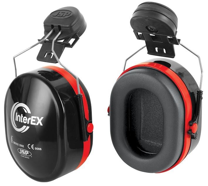 Jsp Aek020-005-400 Ear Defenders, Helmet, Inter Gp, Extreme