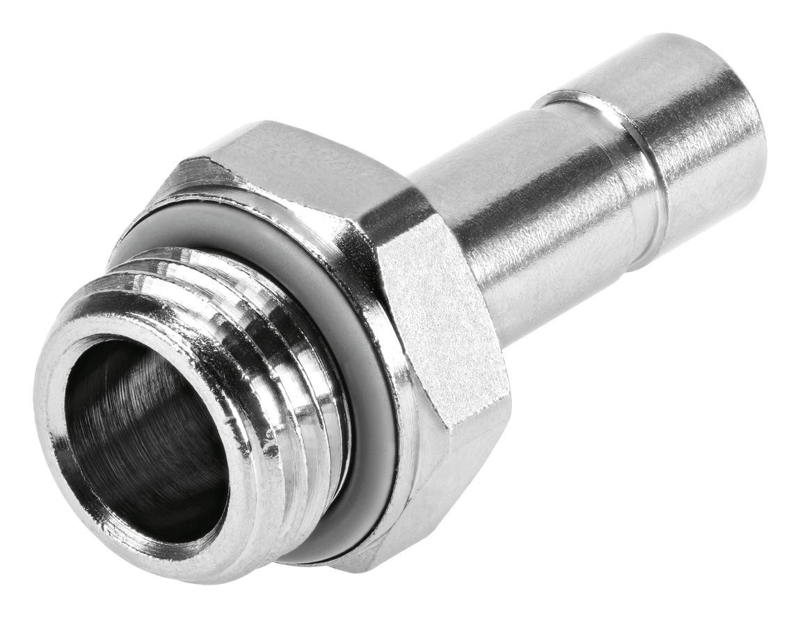 Festo Npqh-D-M5-S6-P10 Push-In Fitting, 6mm, M5, 20Bar