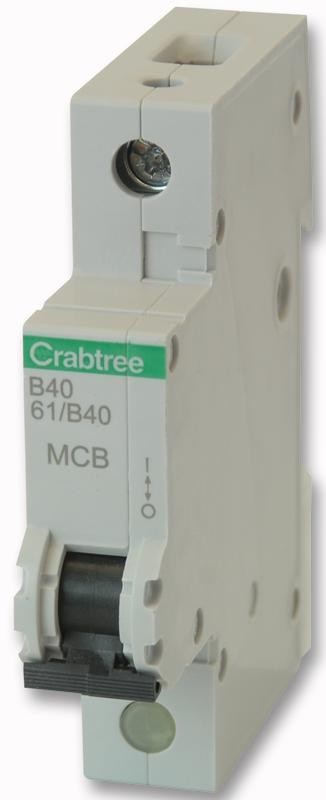 Crabtree S61/b40 Starbreaker 40A Sp Type B Mcb-