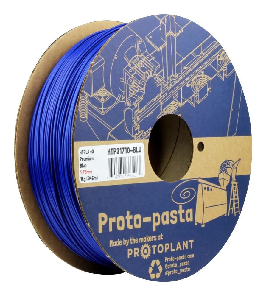 Protopasta Htp32810-Blu 3D Filament, 2.85mm, Htpla, Blue, 1Kg