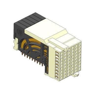 Amphenol Communications Solutions 10122643-101Lf Backplane Connector, Rcpt, 54Pos, 9Row