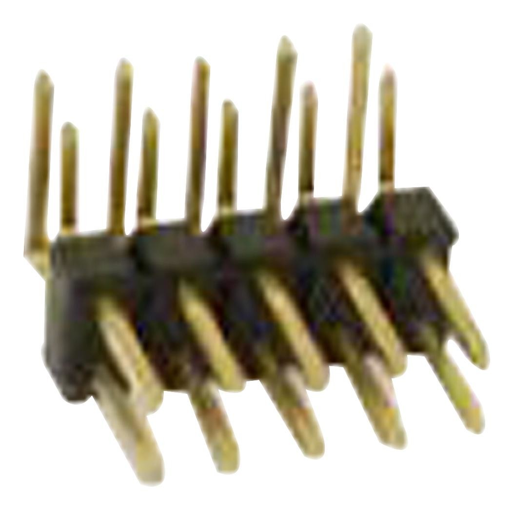 Amphenol Communications Solutions 10129382-904001Blf Connector, R/a Header, 4Pos, 2Row, 2.54mm, Th