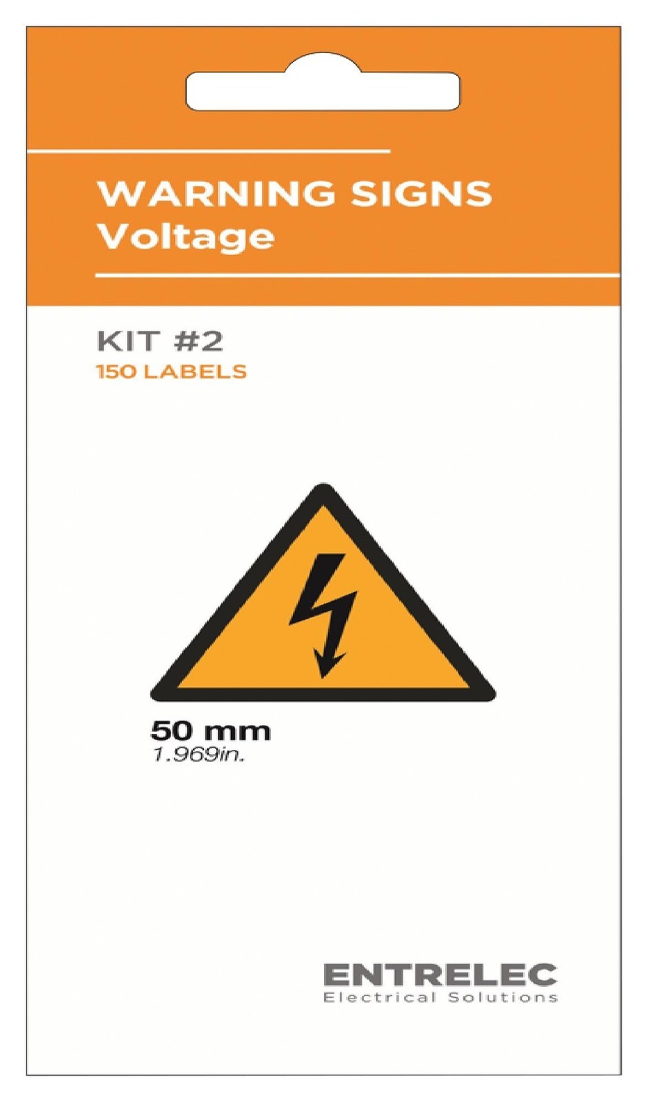 Entrelec TE Connectivity Lb-Kit-Warning-50-150 Label, Warning, 50X43.7mm