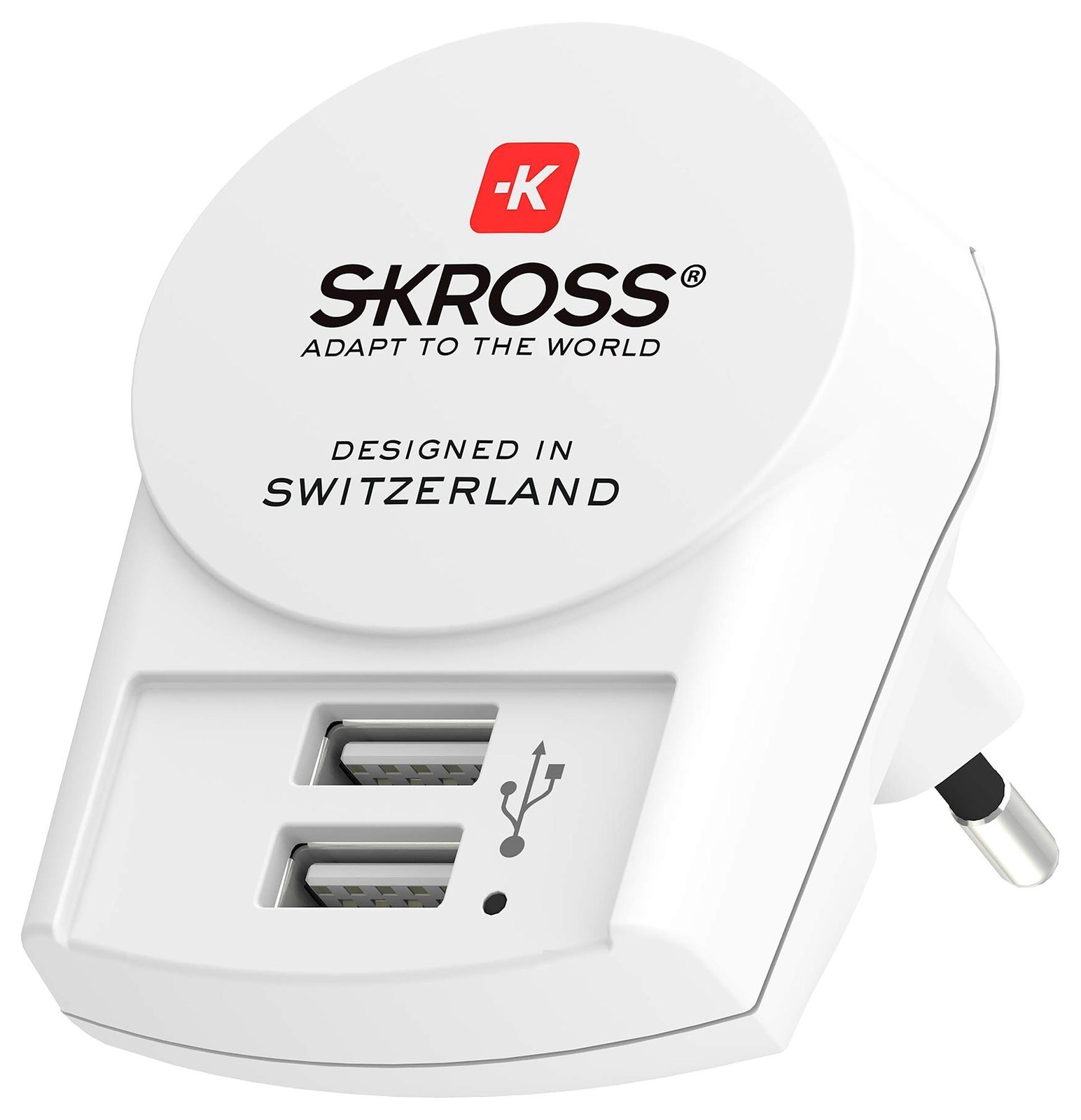 Skross 1.302421 Euro 2X Usb Charger