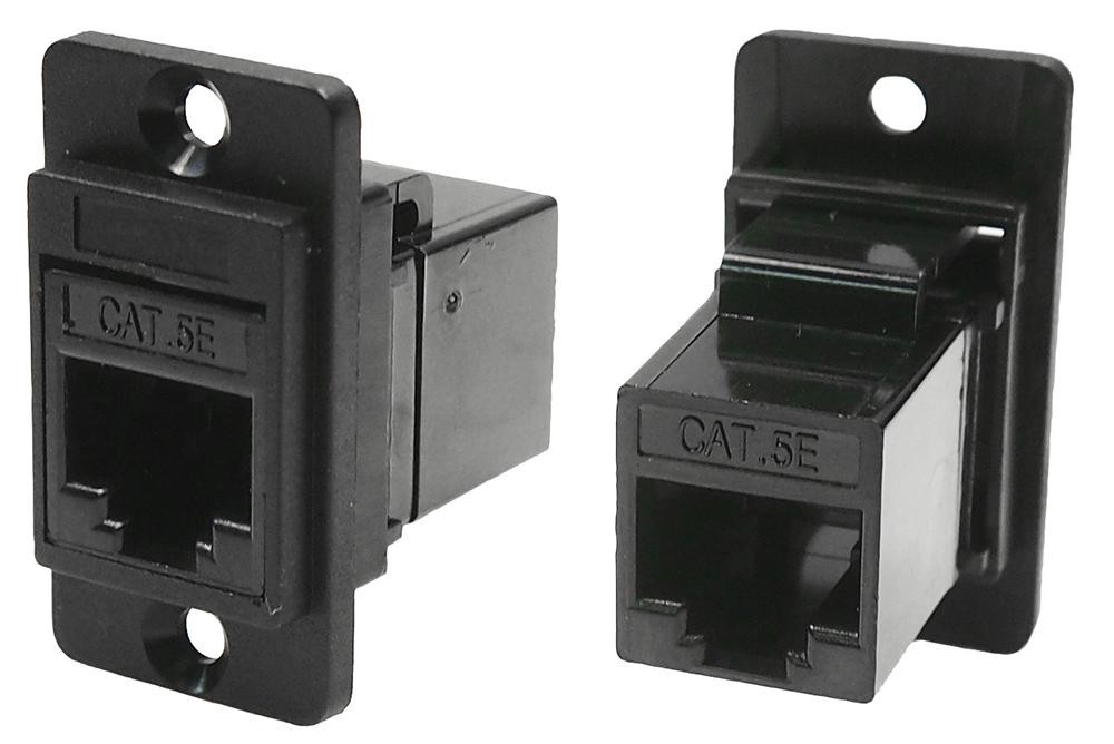 Cliff Electronic Components Cp30720 Adapter, Rj45 8P Jack-Jack, Cat5E