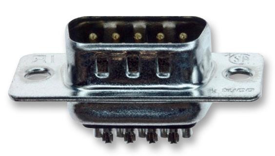 Amp Connectors / Te Connectivity 5-747904-2 Connector, D Sub, Plug, Solder, 9Way