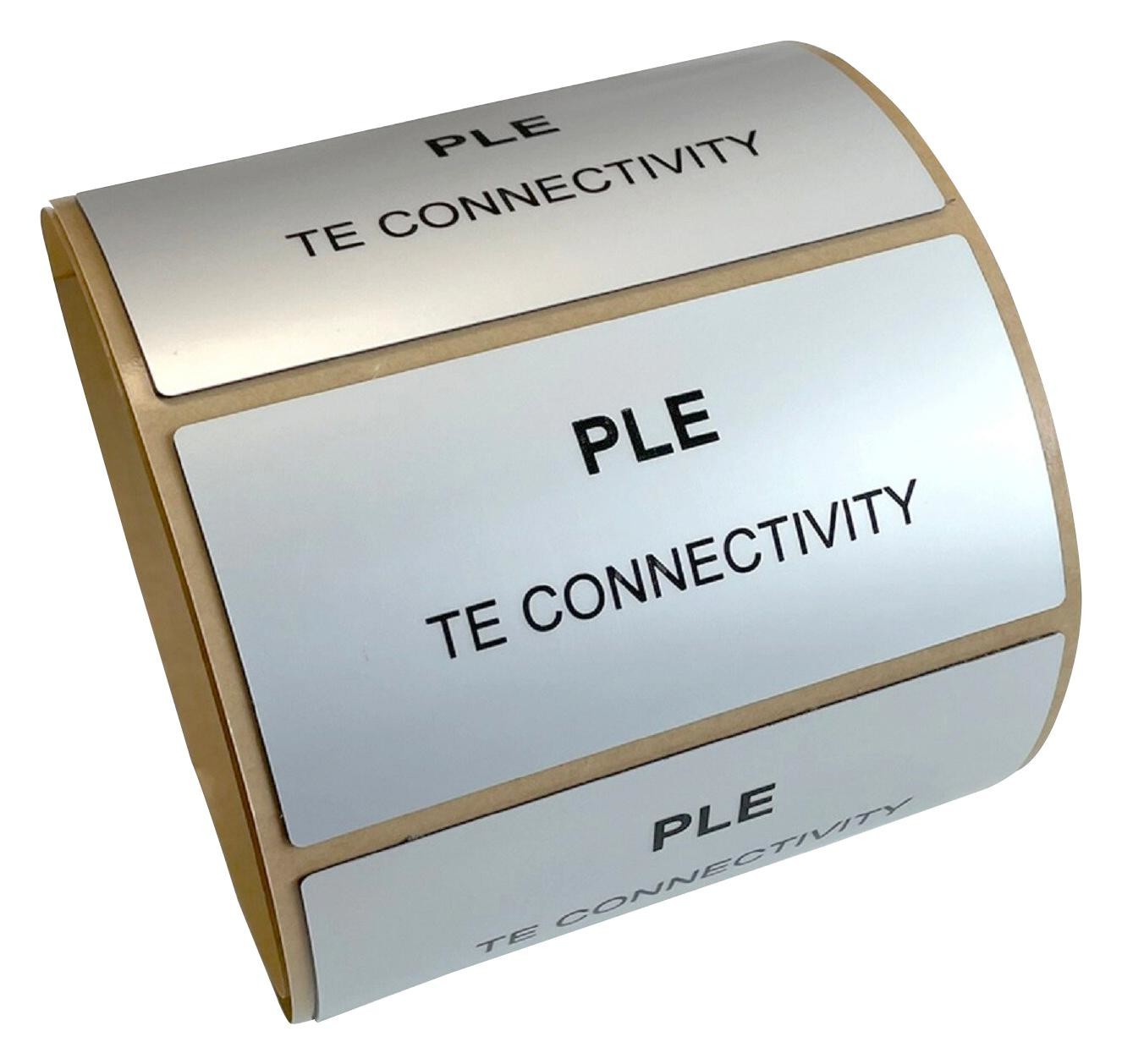 Entrelec TE Connectivity Ple-027018-Wh-0.625 Label, Polyester, White, 27mm X 18mm