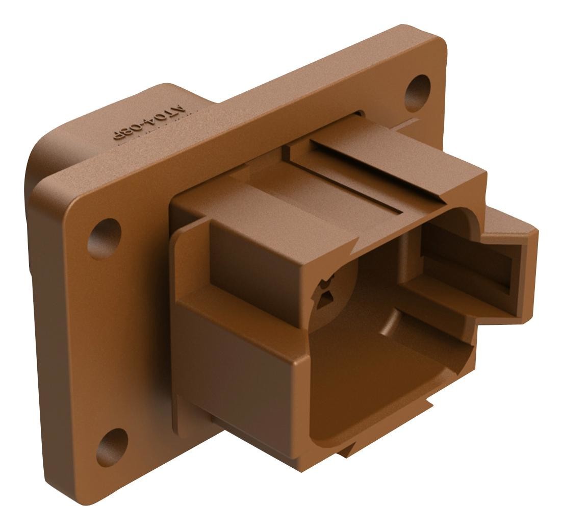 Amphenol Sine/tuchel At04-08Pd-L012 Housing, Rcpt, 8Pos, Plastic, Brown