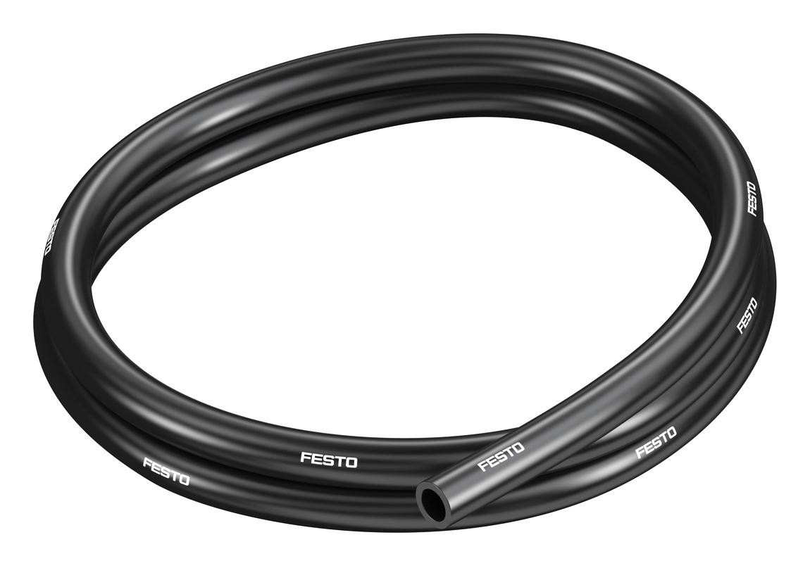 Festo Pun-H-12X2-Sw Plastic Tubing, 10Bar, Pu, 50M, Black