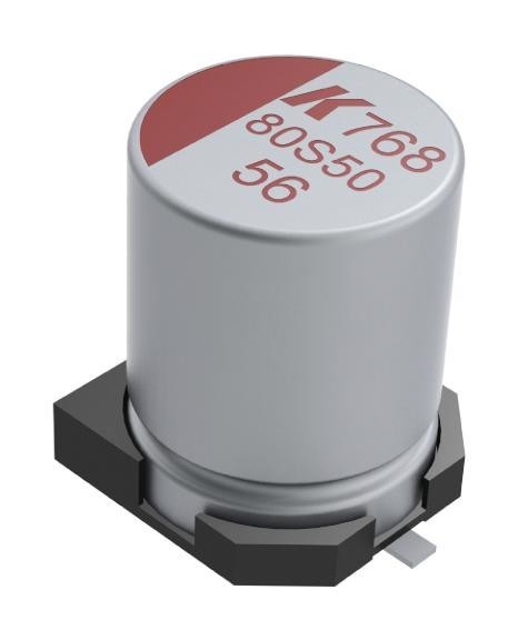 KEMET A768Ms108M1Clav015 Capacitor, Aecq200, 1000Uf, 16V, Alu Elec, Smd