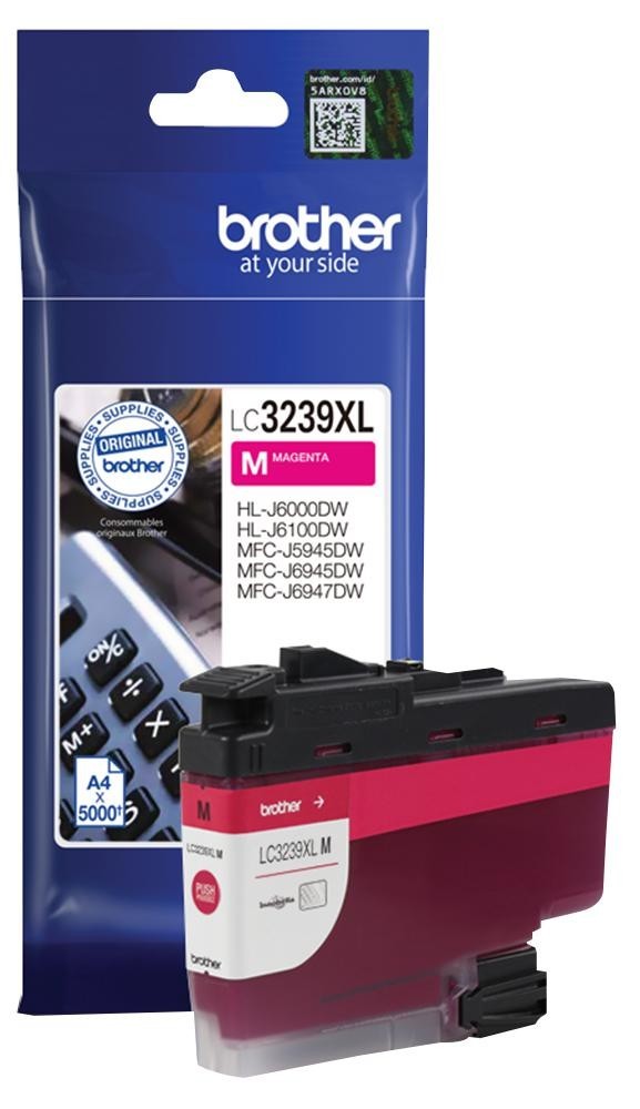 Brother Lc3239Xlm Ink Cart, Lc3239Xlm, Hi-Capacitor Magenta
