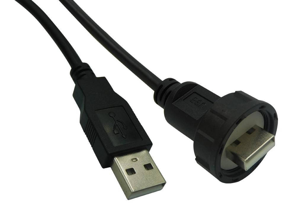 Stewart Connector 67U2Ac-003-K Usb Cable, 2.0 A Plug-A Plug, 914.4mm