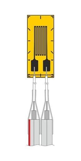 Omega Kfh-6-350-C1-11L1M2R Strain Gauge, 6mm, 350 Ohm, 50000Um