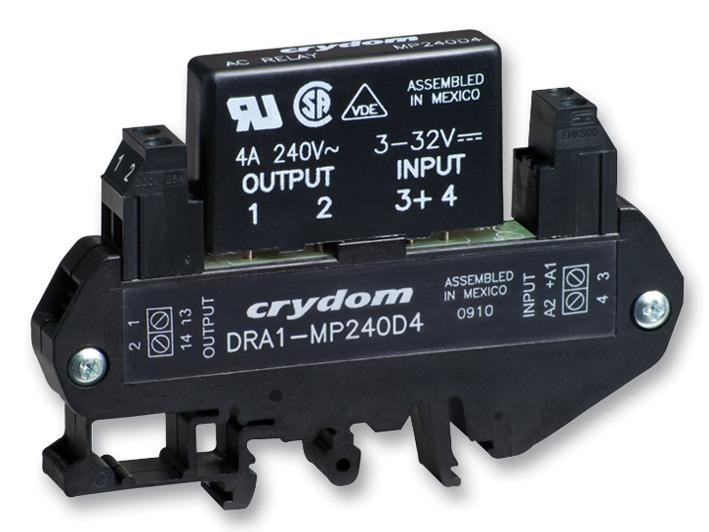 Sensata/crydom Dra1-Mpdcd3-B Ssr, Din Module, 60Vdc, 3A