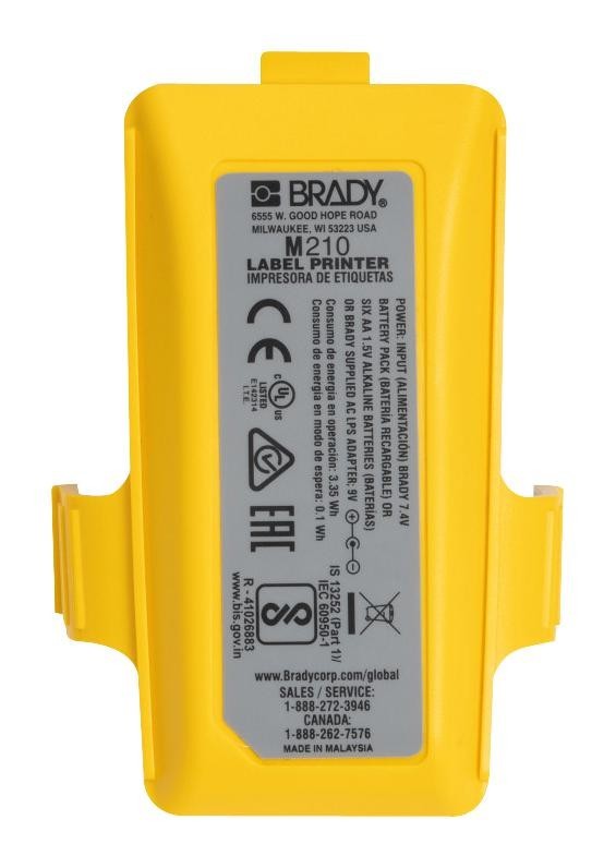Brady M210-Battcov Accessory Type: Battery Cover