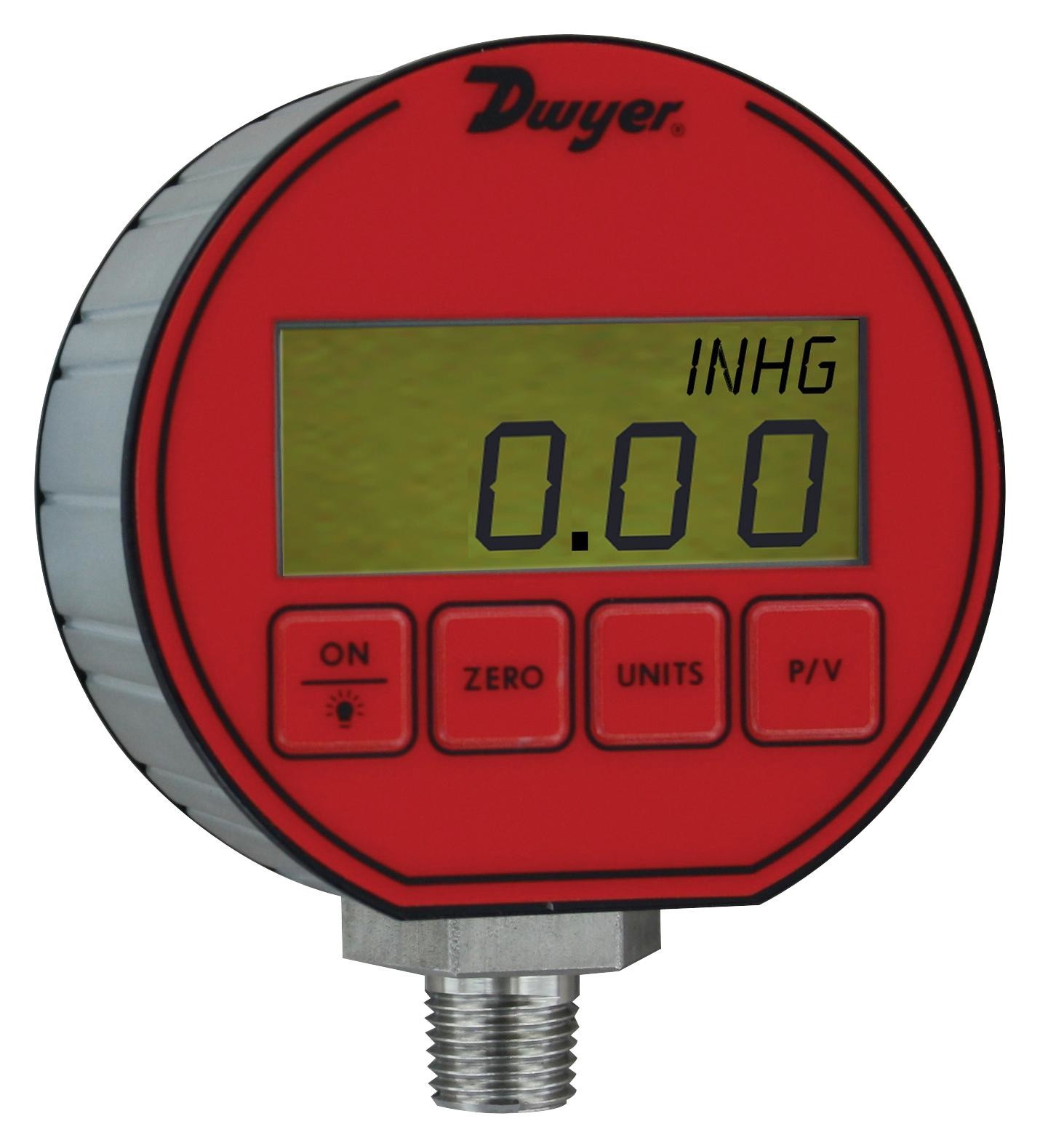 Dwyer Dpg-007 Pressure Gauge, 300Psi, 1/4