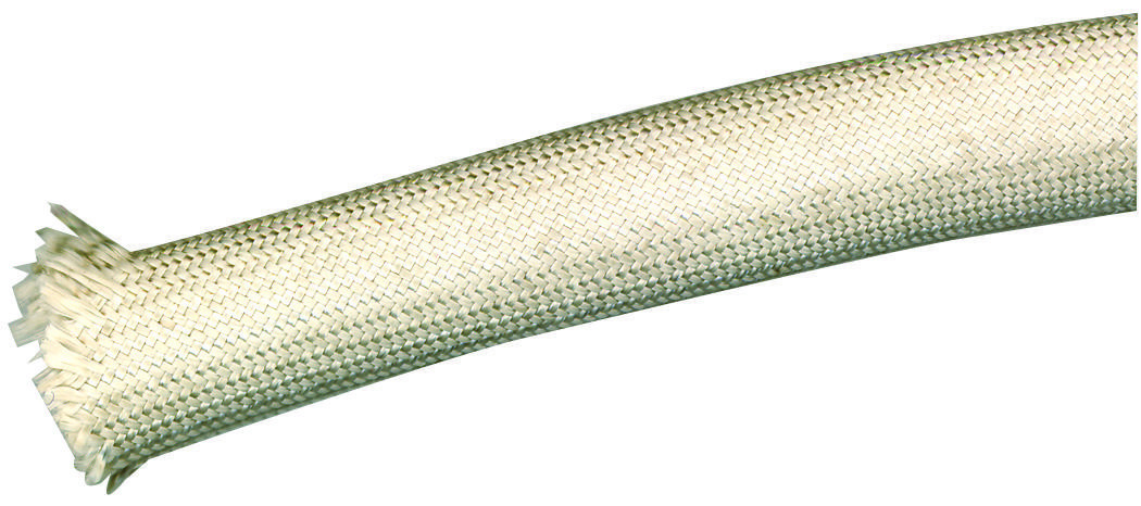 Multicomp Pro Gsx-032-1100-Nat Sleeving, Braided Fiberglass, 12.7mm, Natural, 100Ft