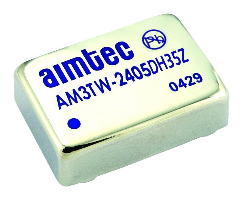 Aimtec Am3Tw-2412Dh35Z Dc-Dc Conv, 12V/-12V, 0.125A/-0.125A