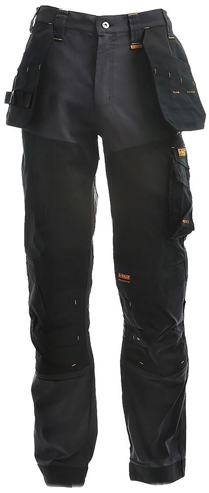 Dewalt Workwear Memphis 32/33 Stretch Holster Trouser Grey/blk - 32/33