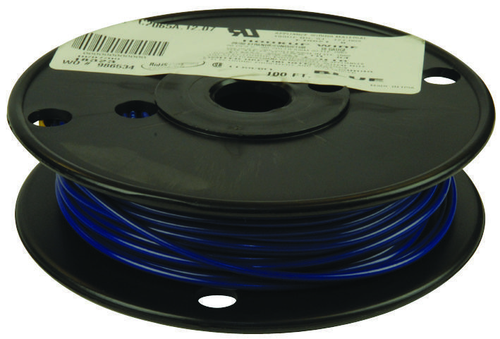 Carol Cable/general Cable C2065A.12.07 Hook Up Wire 100Ft 16Awg Tin-Copper Blue