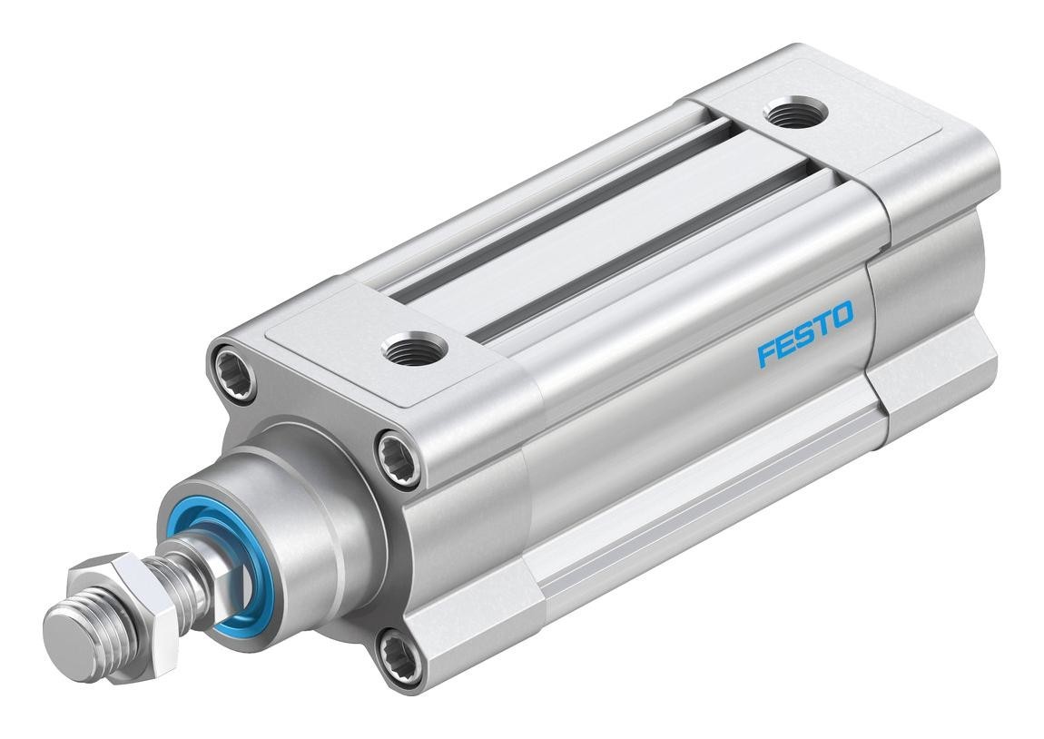 Festo Dsbc-50-60-Ppva-N3 Cylinder, Dbl Acting, 50mm, 12Bar, 60mm