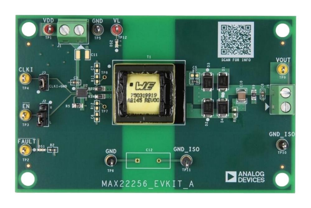 Maxim Integrated/analog Devices Max22256Evkit# Eval Kit, Isolated H-Bridge Dc/dc Conv