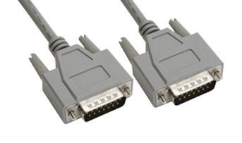Amphenol Cables on Demand Cs-Dsdmdb15mm-005 Cable Assy, 15P D Sub Plug-Plug/1.52M