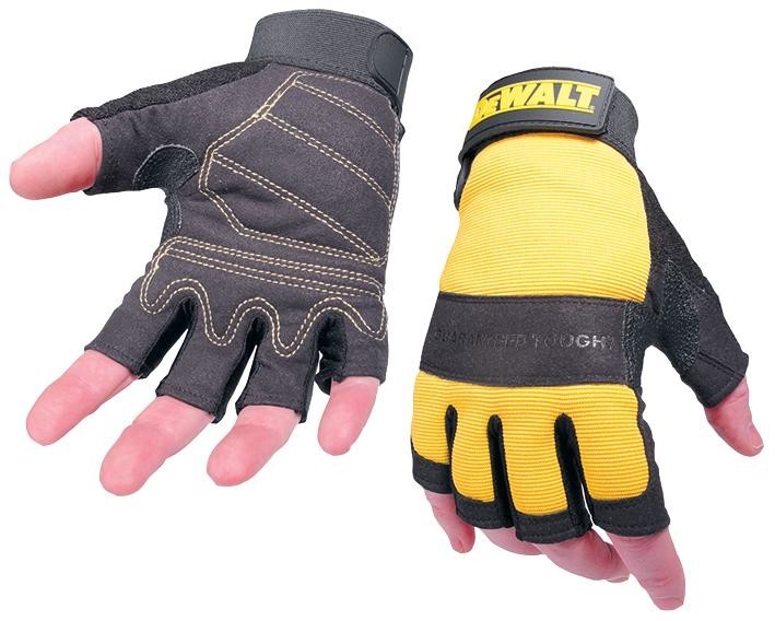 Dewalt Workwear Performance 4 Work Gloves, Performance, Fingerless
