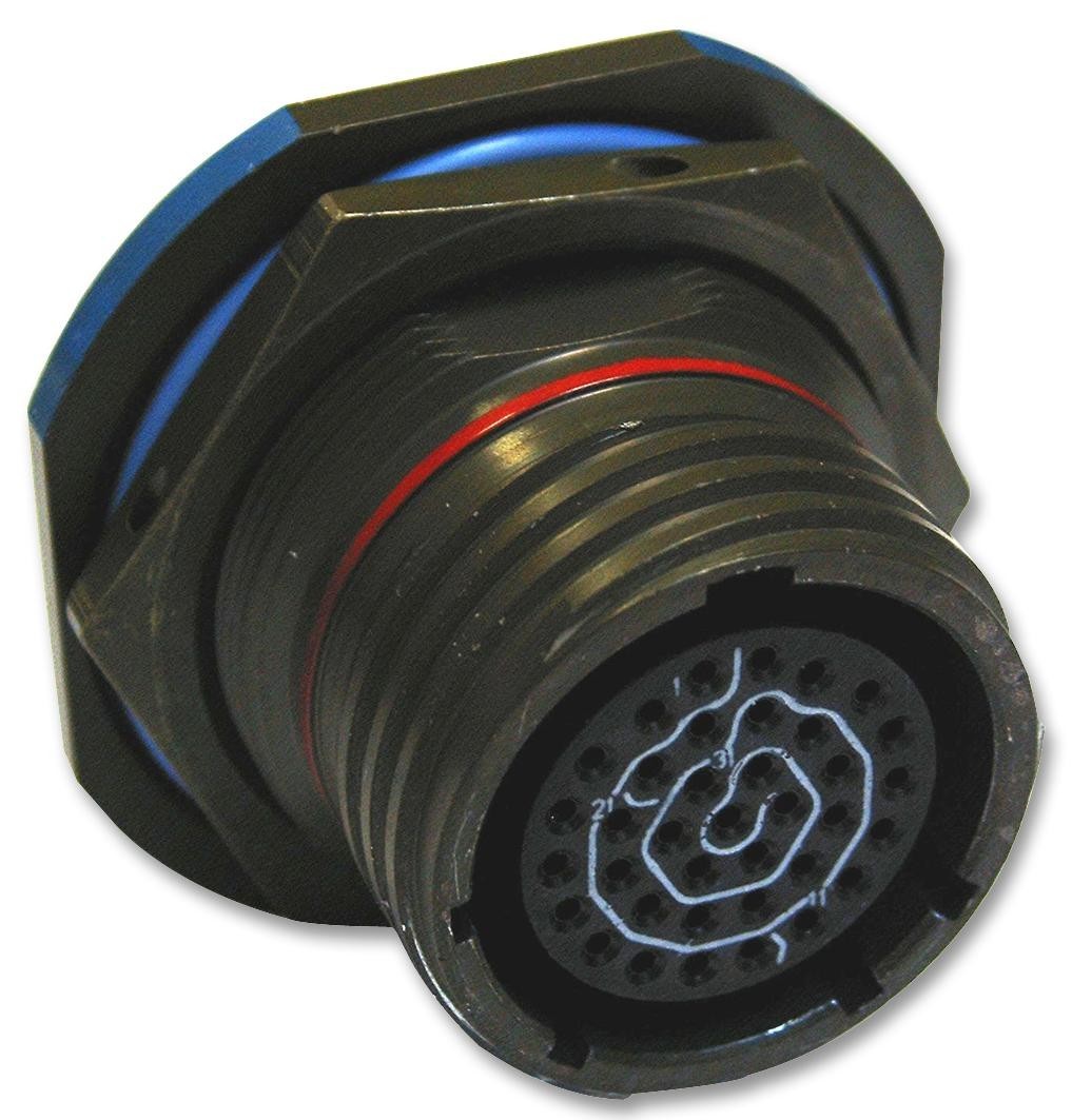 Amphenol LTD D38999/24Wg75Bb Circular, Size 21, 4Way, Skt