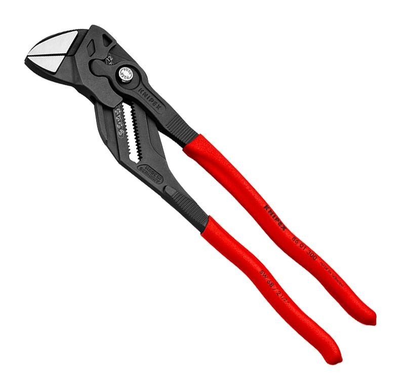 Knipex 86 01 300 Wrench Plier, 68mm Jaw Open, 300mm Lg