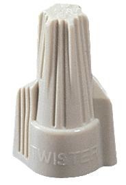 Ideal 30-341 Terminal, Connector, Twist On, Tan, 22-8Awg