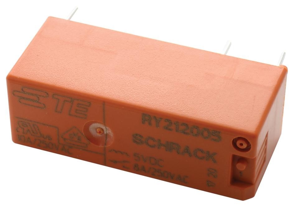 Schrack / Te Connectivity 5-1393224-2 Power Relay, Spdt, 8A, 250Vac, Th
