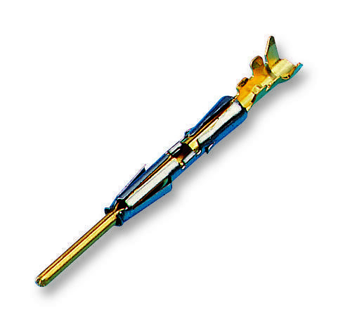 Souriau Sm24Wl3S26 Crimp Pin, Gold, 24Awg