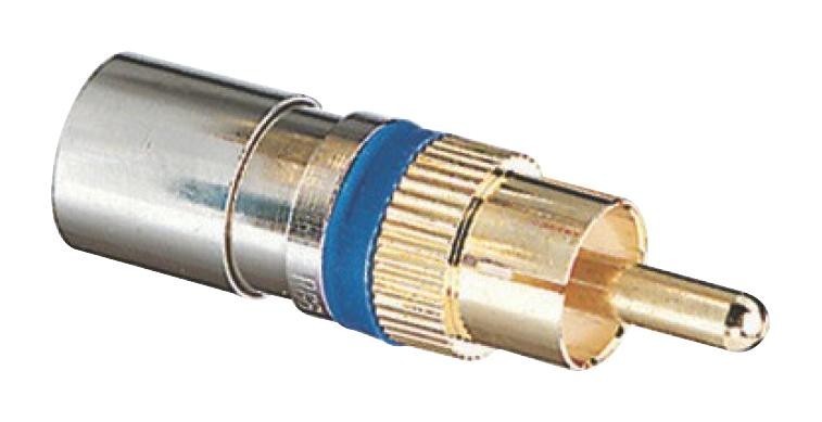 Ideal 89-580 Rca Connector, Plug, Rg-6, Compression, Pk35
