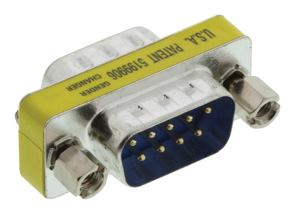 Aim Cambridge Cinch Connectivity 30-9531 D Sub Adapter, Db9 Plug-Db9 Plug